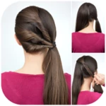 best hairstyles step by step android application logo